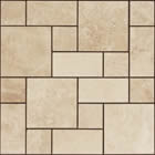 Roman Pattern Travertine